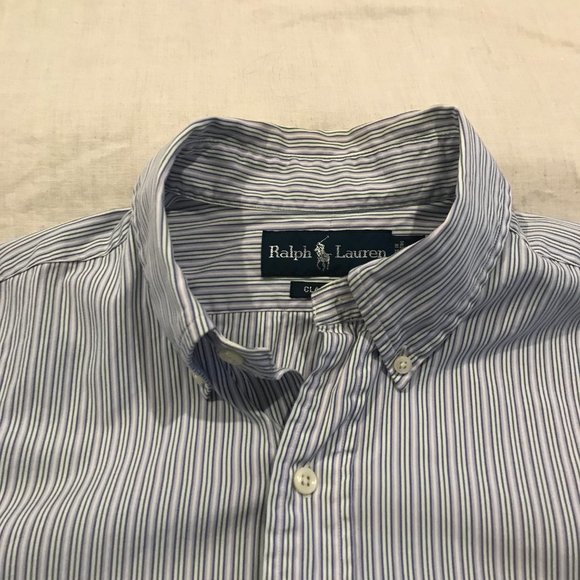 Ralph Lauren Button Down Shirt Mens Classic Fit - Picture 5 of 8